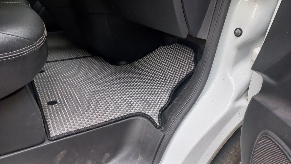 Floor mats (2 pcs, EVA, gray) for Opel Vivaro 2015-2019 - image 7