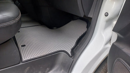 Floor mats (2 pcs, EVA, gray) for Opel Vivaro 2015-2019 - image 7