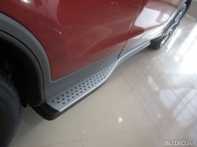 Original Side Steps (2 pcs, Aluminum) for Honda CRV 2012-2016 - image 2