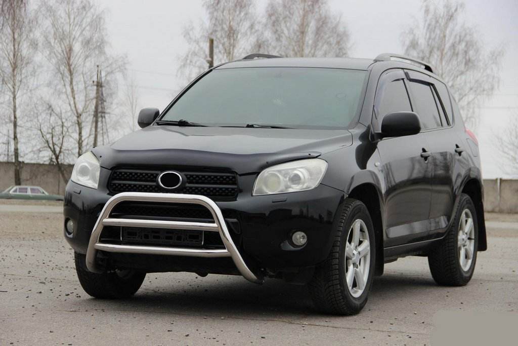 The WT022 bumper guard (stainless) for Toyota Rav 4 2006-2013 - Reelken Auto