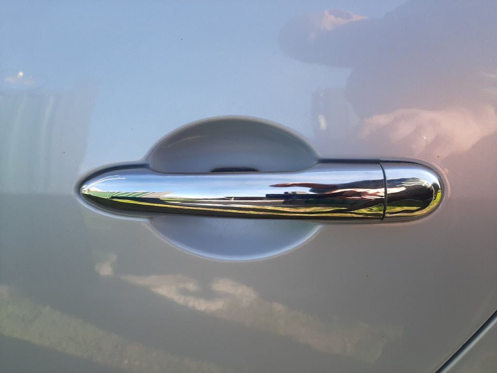 Chrome Door Handle Covers (4 pcs, Stainless Steel) for Renault Scenic/Grand 2003-2009 - image 4
