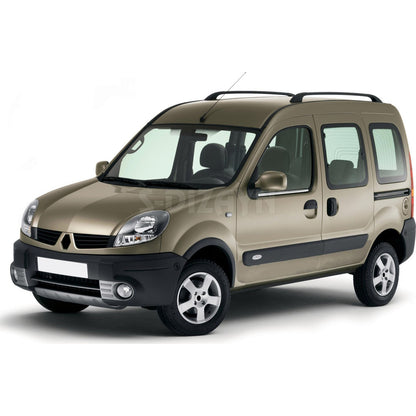 The outer edging of the glass (2 piece, stainless.) for Renault Kangoo 1998-2008 - image 2