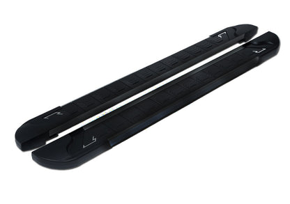 Lateral platforms RedLine Black (2 pieces, aluminum) for Chevrolet Captiva 2006-2019 - image 1