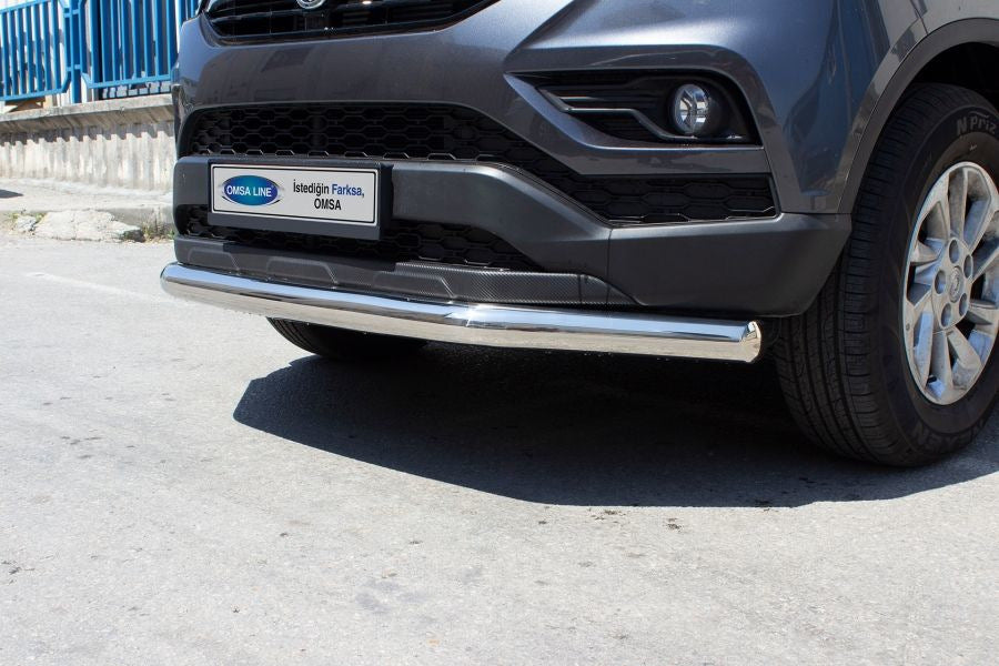 Front Bar Texas (76mm, Stainless Steel) for SsangYong Musso ІІ 2018- - image 3