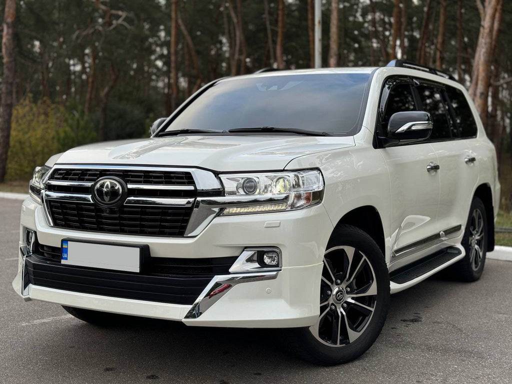 Eyelash extensions for headlights China (2016-2021) for Toyota Land Cruiser 200 - Reelken Auto