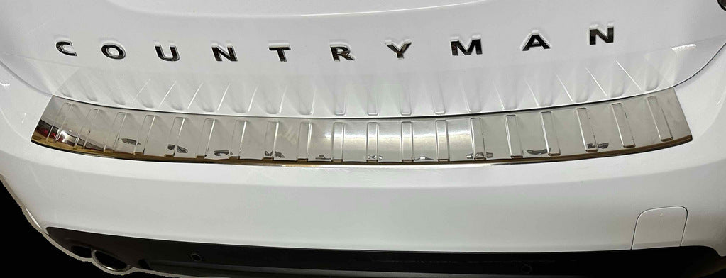 Rear Bumper Protector Carmos (F60, Stainless Steel) for Mini Countryman F60 2017-2023 - image 1