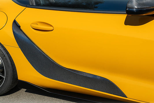 Door Trim Covers (Carbon) for Toyota Supra 2019- - image 1
