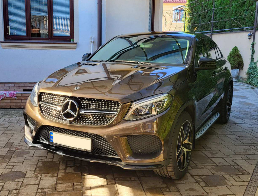 Tuning grille (Diamond Black) for Mercedes GLE coupe C292 2015-2019 - image 2