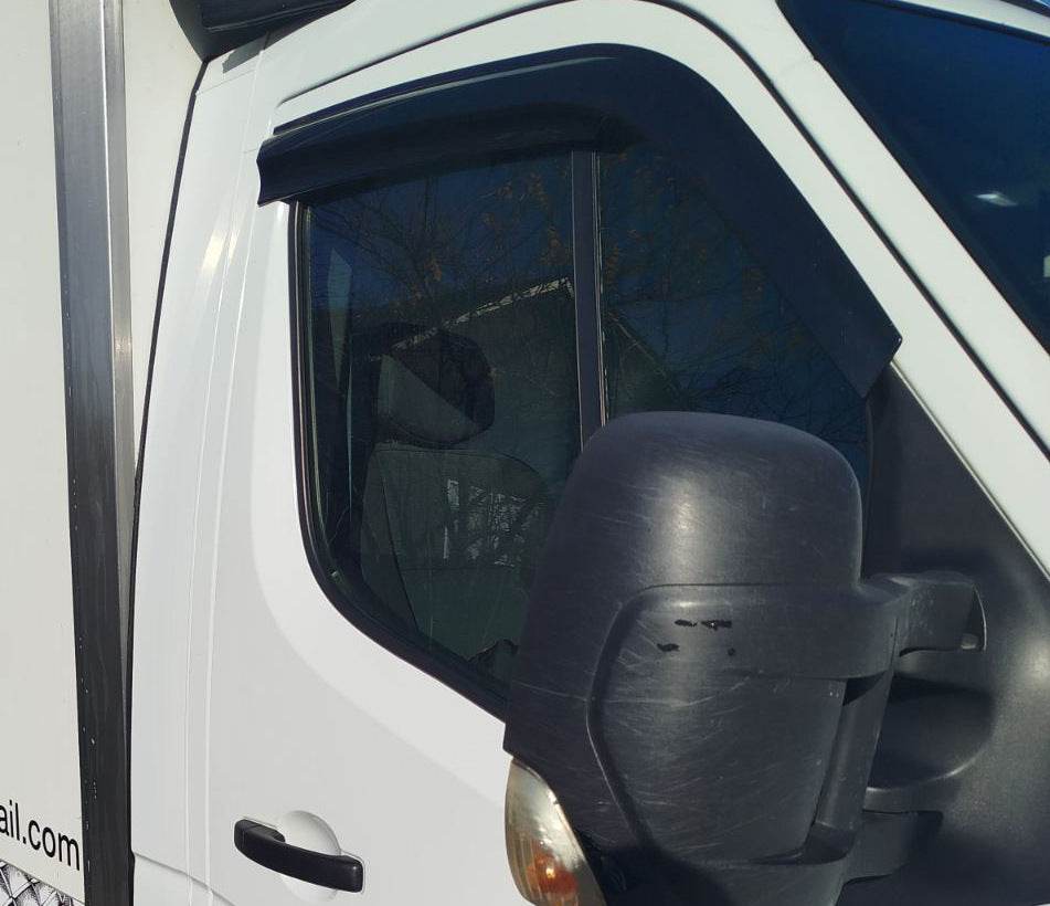 Windbreakers (2 pcs, Sunplex Sport) for Opel Movano 2010-2021 - Reelken Auto