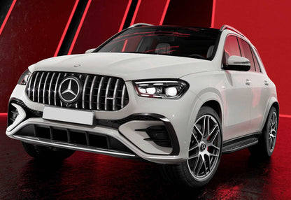 Front Grille GT Panamericana (for AMG-Line/GLE53/GLE63 2023+) for Mercedes GLE W167 2018- - image 1