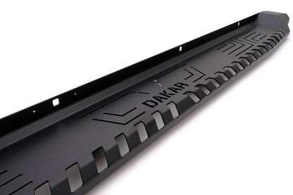 Side sills Dakar V1 without LED (2 pcs, metal) for Isuzu D-Max 2019↗ - Reelken Auto