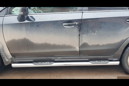 Side Bars BB002 (2 pcs, Stainless Steel) for Subaru XV 2011-2017 - image 2