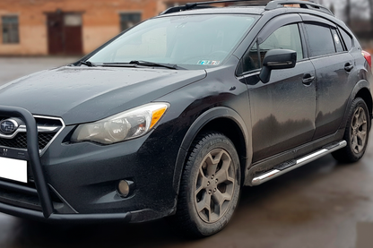 Side Bars BB002 (2 pcs, Stainless Steel) for Subaru XV 2011-2017 - image 1