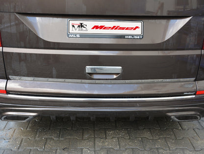 Plastic trunk cover (paintable) for Volkswagen T6 2015-2024 - image 2