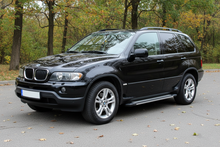 Side Steps Rainbow (2 pcs, Aluminum) for BMW X5 E-53 1999-2006 - image 1