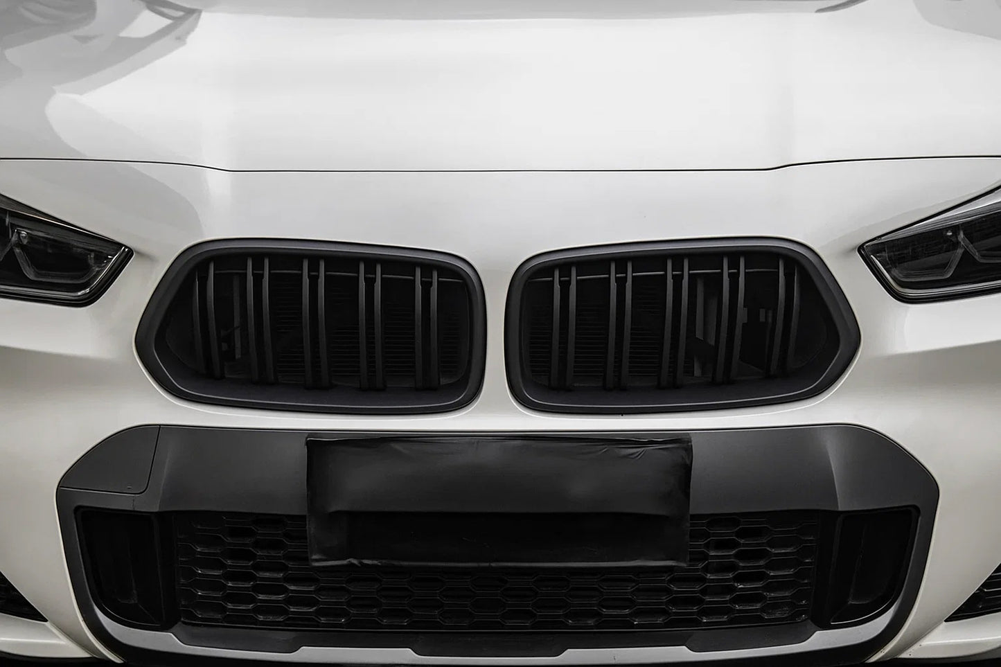 Kidneys M-Look (black matte) for BMW X2 F39 2018-2023 - image 1
