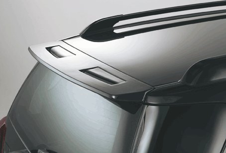 Spoiler (primed for painting) for Daihatsu Terios 2006-2017 - image 1