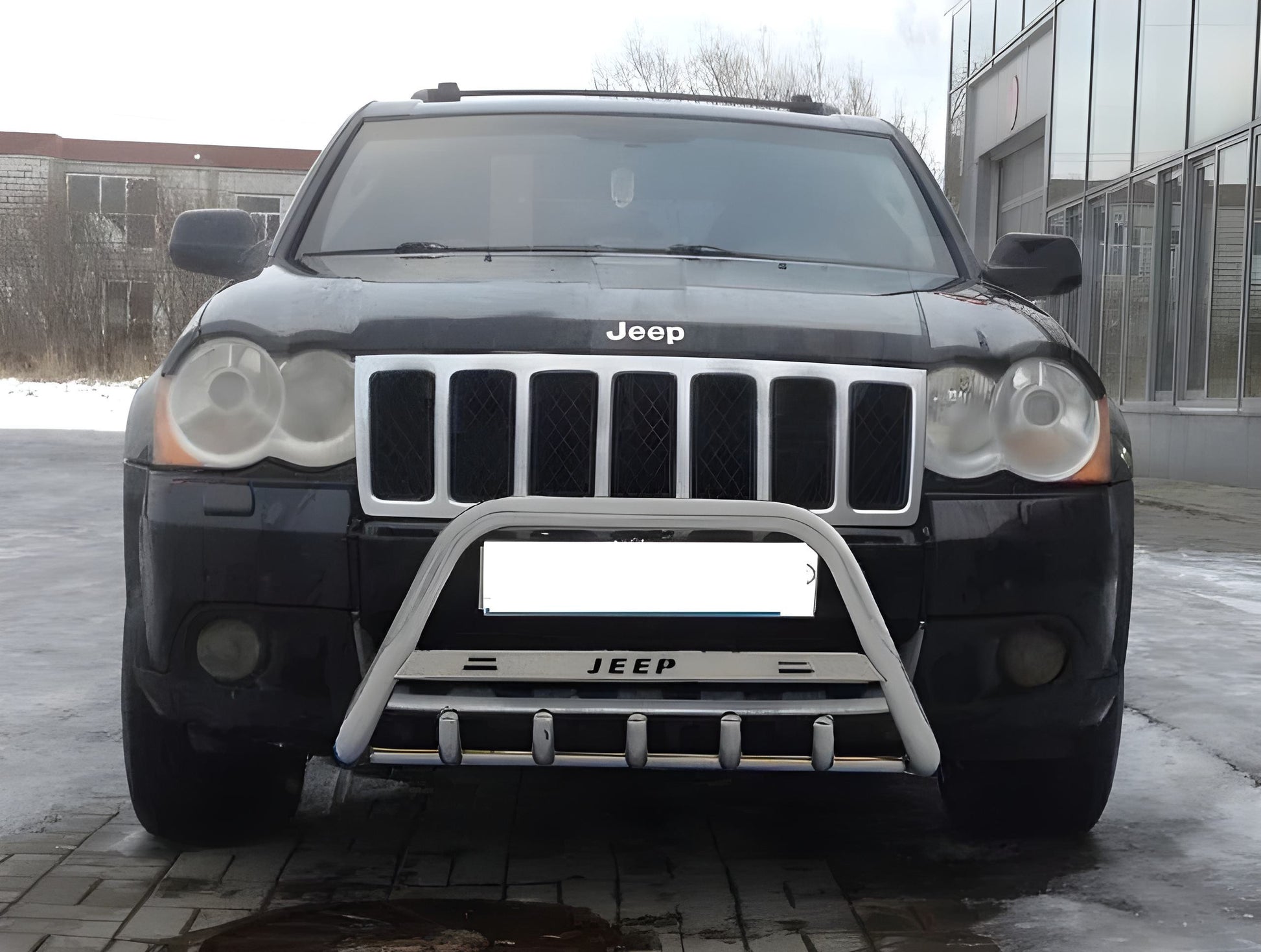 Bull Bar WT004 Stainless Steel for Jeep Grand Cherokee WK 2004-2010 - image 1