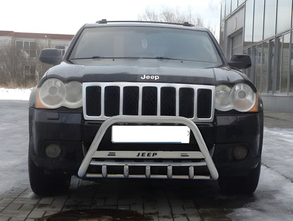 Bull Bar WT004 Stainless Steel for Jeep Grand Cherokee WK 2004-2010 - image 1