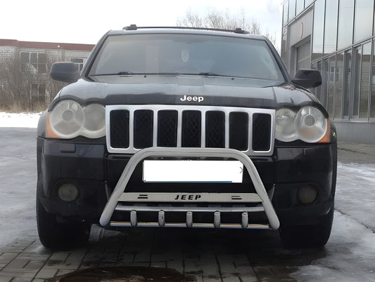 Bull Bar WT004 Stainless Steel for Jeep Grand Cherokee WK 2004-2010 - image 1