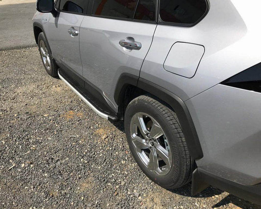 Lateral platforms Fullmond (2 pieces, aluminum) for Toyota Rav 4 2019- - Reelken Auto