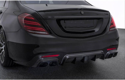 BRB body kit set (black, 2018+) for Mercedes S-сlass W222 2013-2022 - image 16