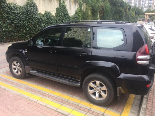 Skyport Black Roof Rails (2 pcs) for Toyota Land Cruiser Prado 120 2002-2009 - image 1