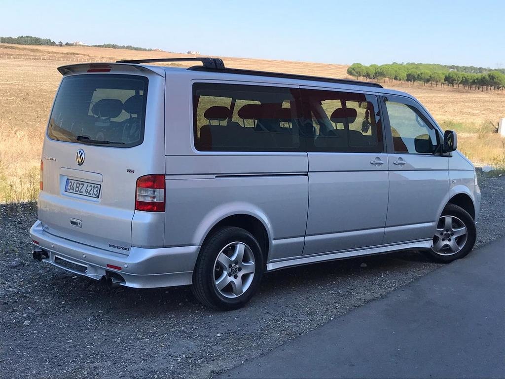 Integrated Roof Rails (black) for Volkswagen T5 Transporter 2003-2010 - image 27