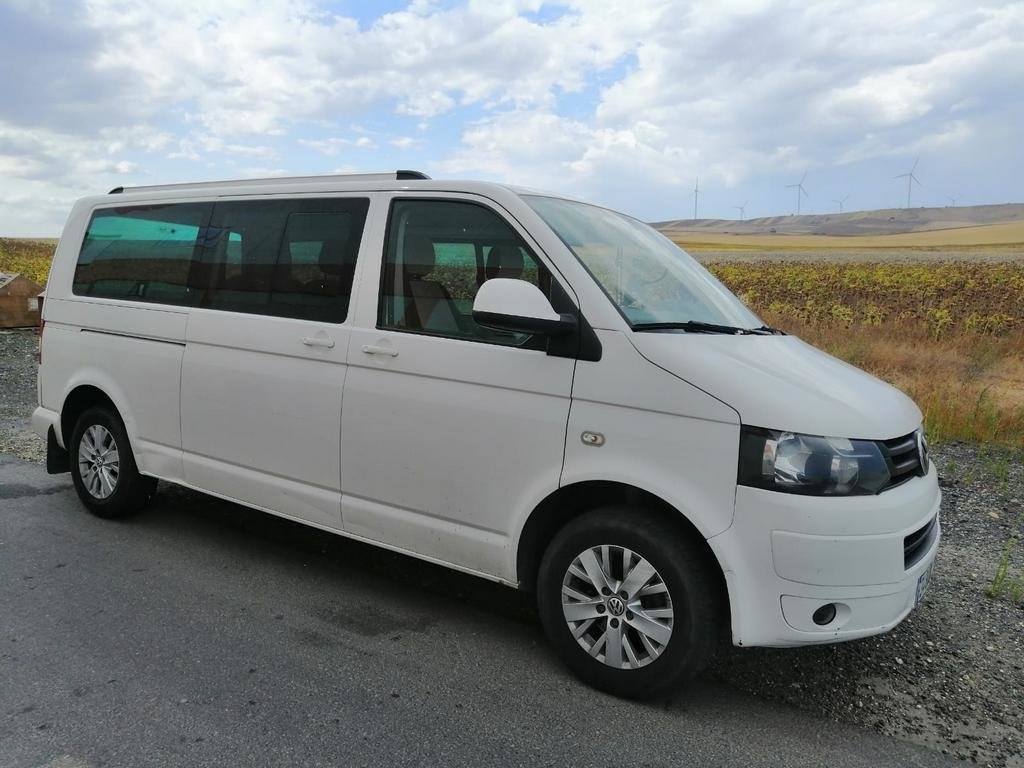Integrated roof rails (chrome) for Volkswagen T5 Caravelle 2004-2010 - image 3
