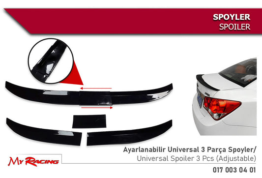Universal Spoiler Niken (115-129 cm, black) - image 1