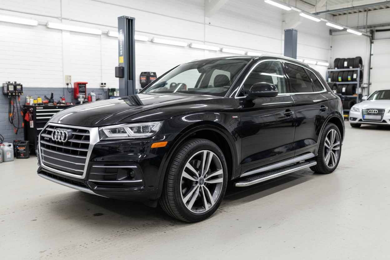 Side Steps Maydos V2 (2 pcs, Aluminum) for Audi Q5 2017-2025 - image 1