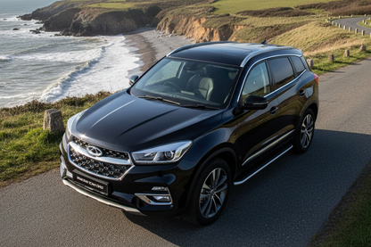 Side Steps Maydos V1 (2 pcs, Aluminum) for Chery Tiggo 8 2017- - image 1