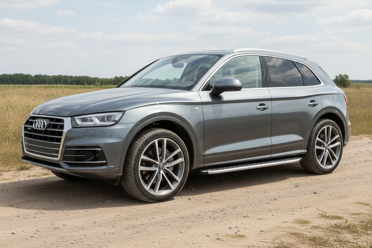 Side Steps Fullmond (2 pcs, Aluminum) for Audi Q5 2017-2025 - image 1