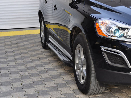 Side Steps Allmond Grey (2 pcs, Aluminum) for Volvo XC60 2009-2017 - image 1