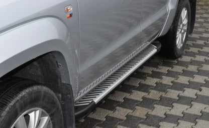 Side Steps Line (2 pcs, Aluminum) for Volkswagen Amarok 2010-2022 - image 1