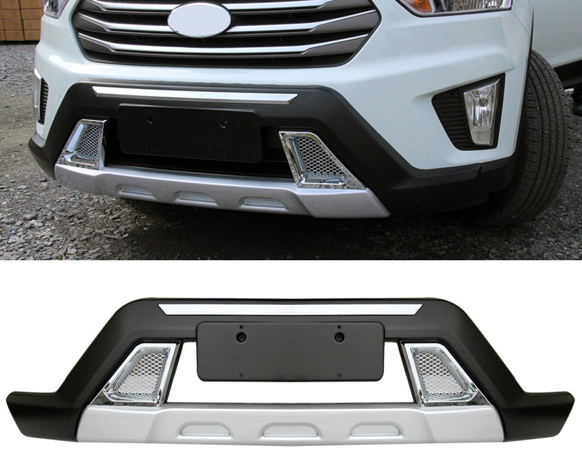 Front and Rear Bumper Extensions (2 pcs) for Hyundai Creta 2014-2020 - image 1