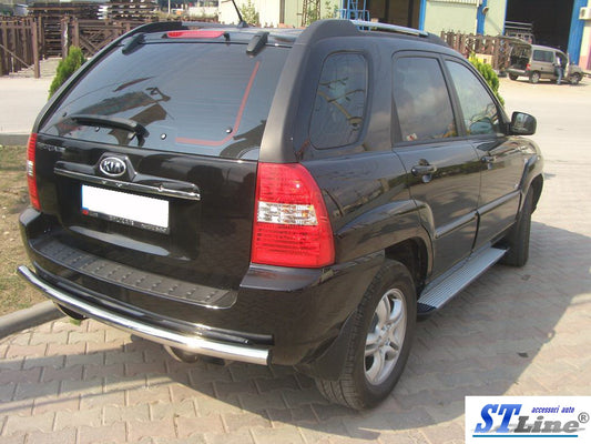 Rear Bar AK002 (Stainless Steel) for Kia Sportage 2004-2010 - image 2