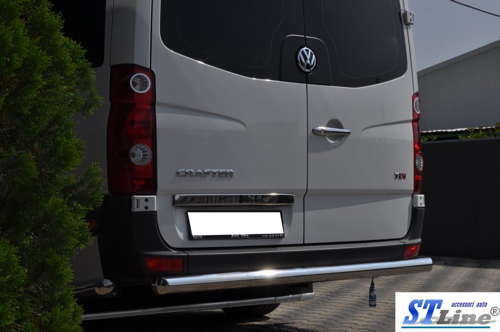 Rear Bar AK002 (Stainless Steel) for Volkswagen Crafter 2006-2016 - image 3