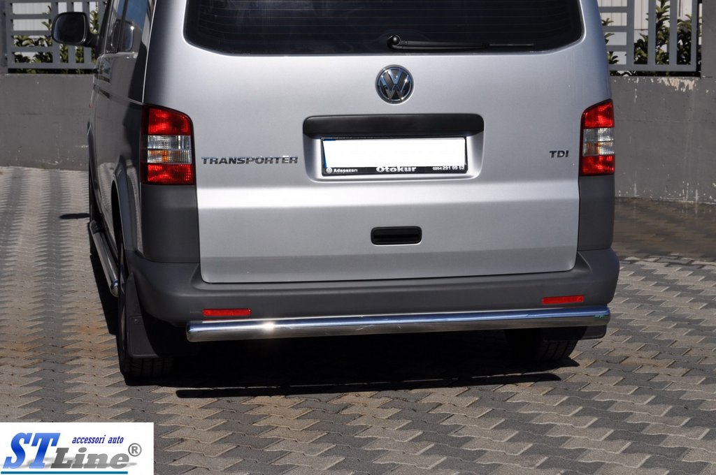 Rear Bar AK002 (Stainless Steel) for Volkswagen T5 2010-2015 - image 4