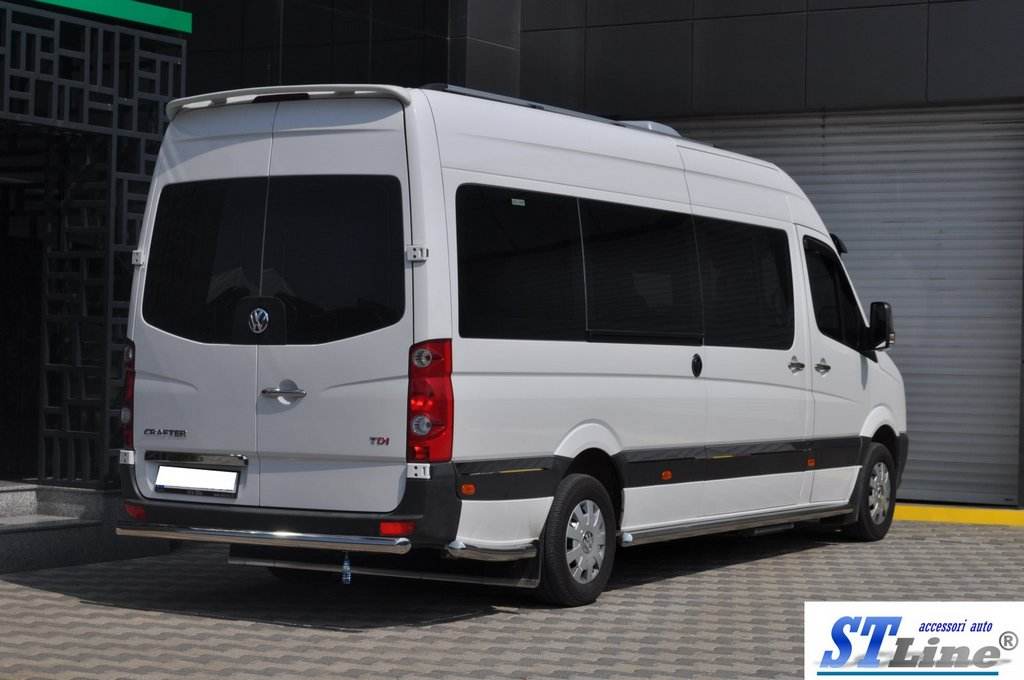 Back arc AK002 (stainless) for Volkswagen Crafter 2006-2016 - Reelken Auto