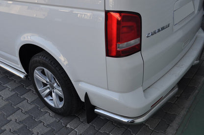 Rear Corner Bars AK003 (2 pcs, stainless steel) for Volkswagen T5 2010-2015 - image 2