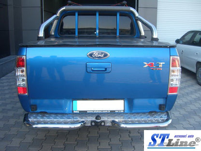 Rear Corner Bars AK003 (2 pcs, stainless steel) for Ford Ranger 2007-2011 - image 2
