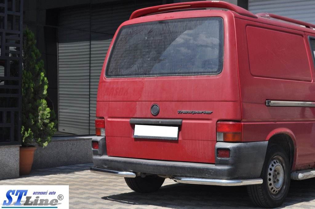 Rear corners AK003 (2 PCs, stainless steel) for Volkswagen T4 Caravelle/Multivan - Reelken Auto
