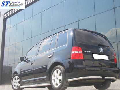 Rear corners AK003 (2 PCs, stainless steel) for Volkswagen Touran 2003-2010 - Reelken Auto