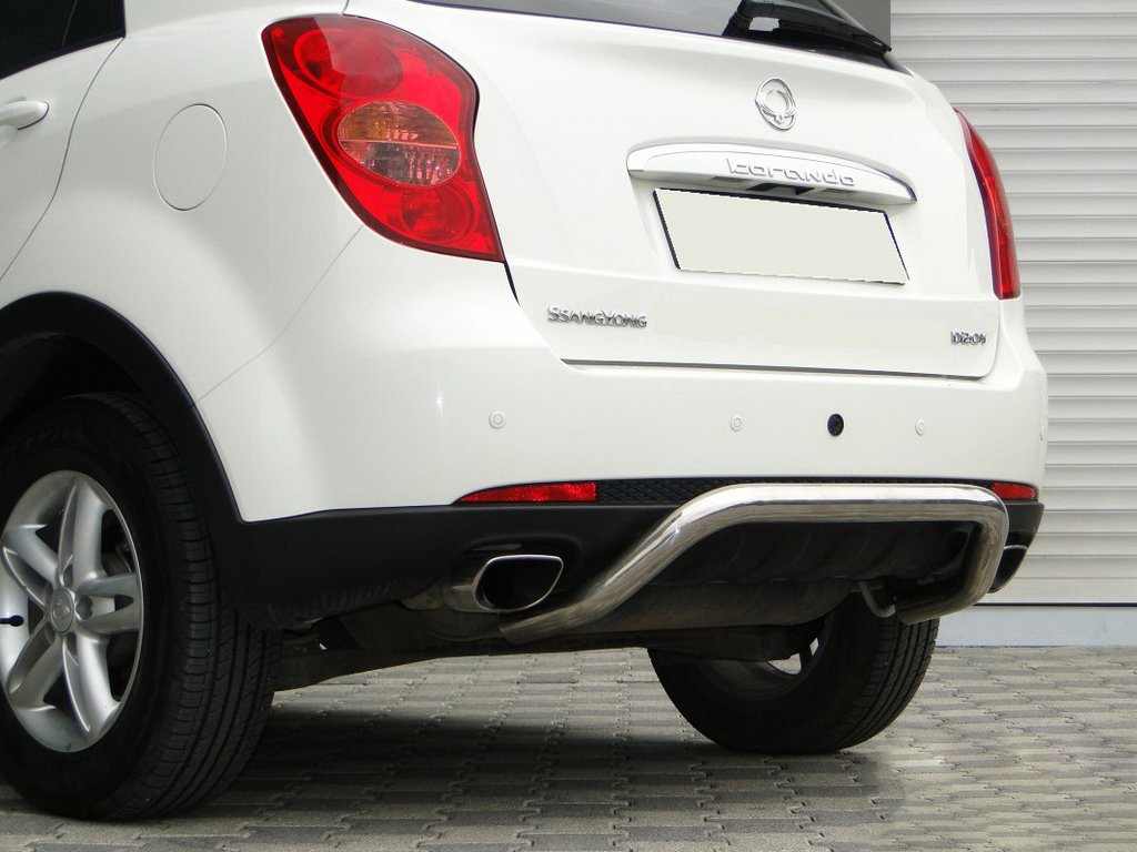 Rear Guard AK006 (Stainless Steel) for SsangYong Action 2005-2018 - image 2