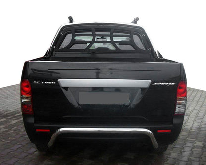 AK006 rear bumper guard (stainless) for SsangYong Action 2006↗ - Reelken Auto