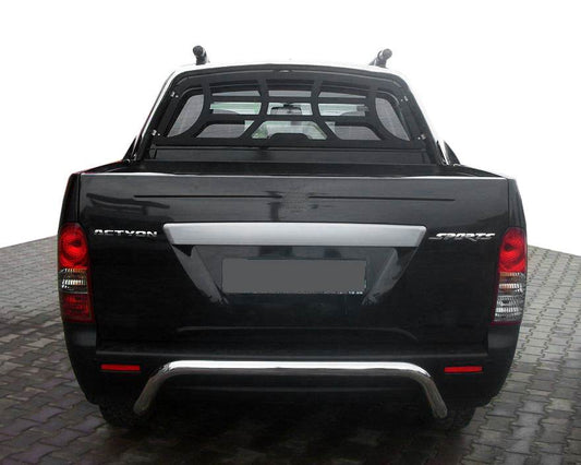AK006 rear bumper guard (stainless) for SsangYong Action 2006↗ - Reelken Auto