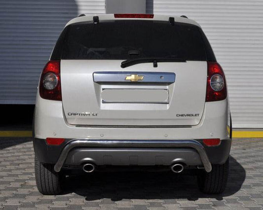 Back arc AK007 (stainless) for Chevrolet Captiva 2006-2019 - Reelken Auto