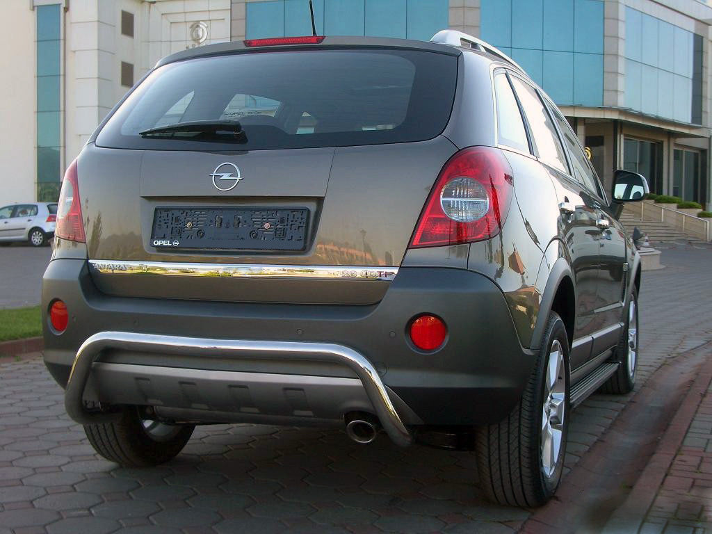 Rear Bar AK007-1 (Stainless Steel) for Opel Antara 2006-2017 - image 1
