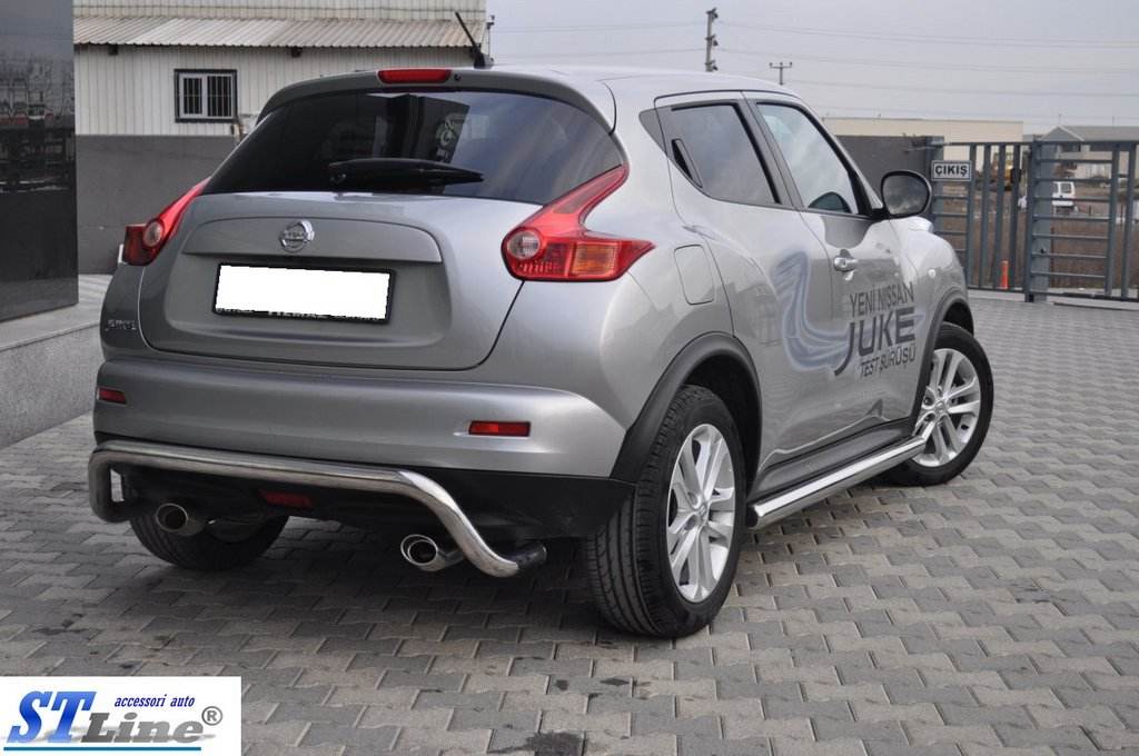 Back arc AK007 (stainless) for Nissan Juke 2010-2019 - Reelken Auto